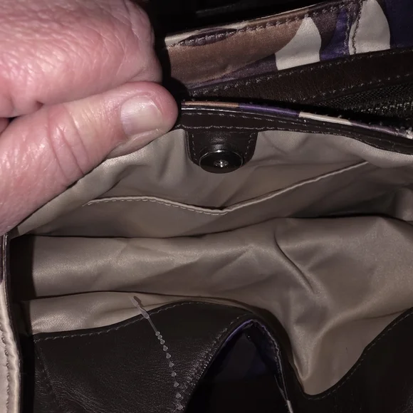 Coach Multicolor Patterned Handbag - Picture 6 of 11